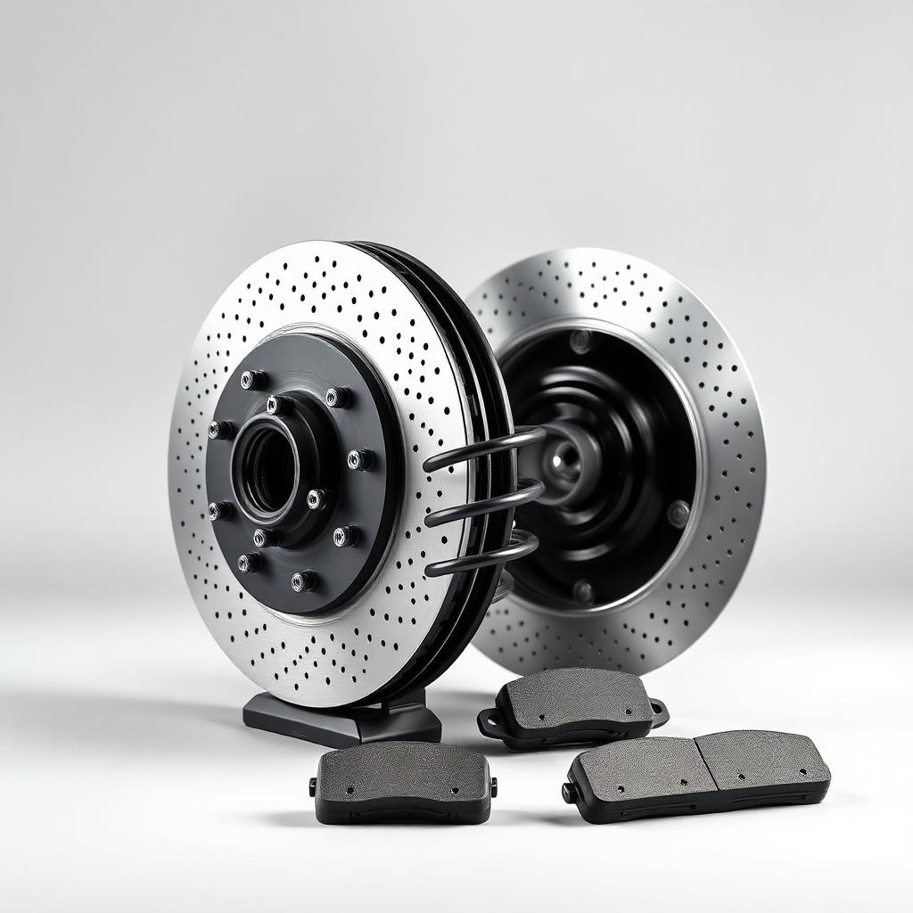 Low-Dust Ceramic Brake Pads